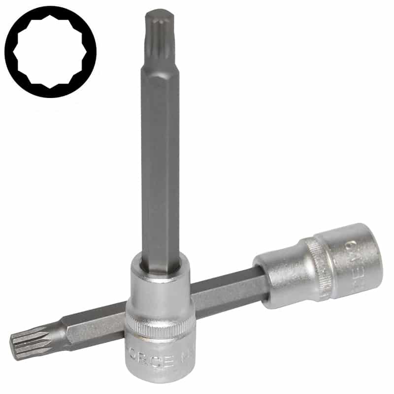 КАМЪК С НАКРАЙНИК 1/2'' 12-СТЕНЕН L55, L100, L120, L140